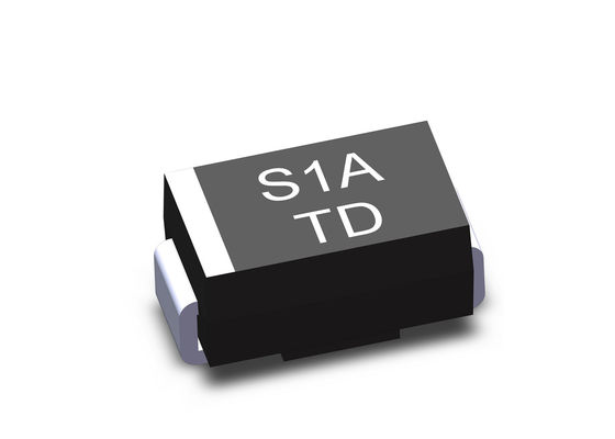 DO 214AC SMA Paket 1A 50V S1A Diode GPP Chip Diode Penyearah Tujuan Umum